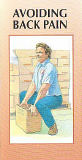 Avoiding Back Pain Brochure
