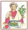 woman eating